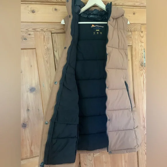 HFX Puffer Vest with Hood, L - Picture 3 of 5